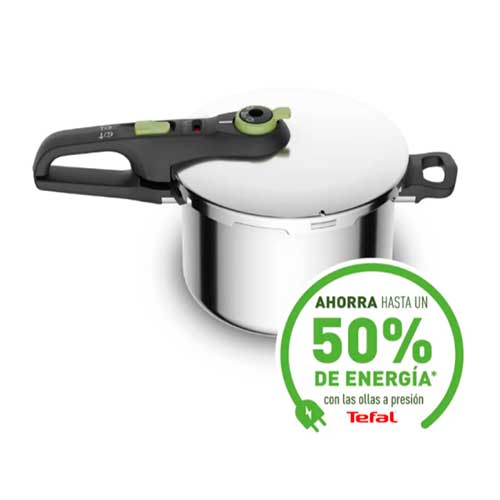 Olla A Presión 6L Tefal P25807 SECURE TRENDY - foto 2