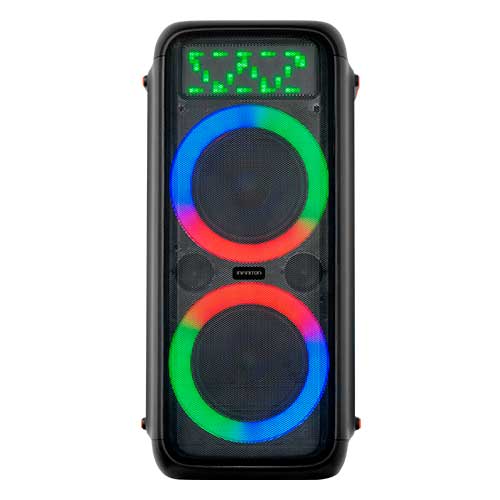Altavoz Karaoke 900W Infiniton PARTYEQ60 Bluetooth FM/MICRO Control Remoto Negro - foto 2