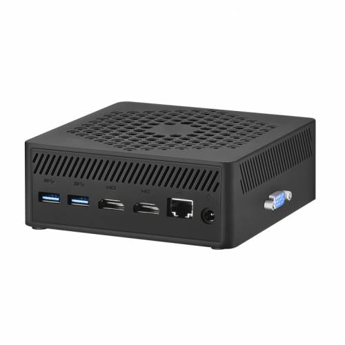 Leotec LEMPC15 PC/estación de trabajo barebone Negro