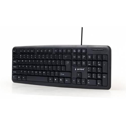 Gembird KB-U-103-ES teclado Hogar USB Español Negro
