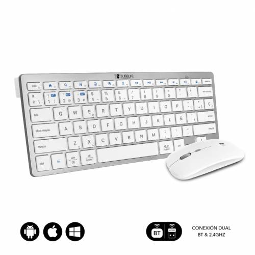 SUBBLIM SUBKBC-OCO010 teclado RF Wireless + Bluetooth