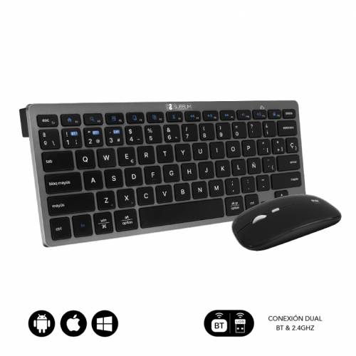 SUBBLIM SUBKBC-OCO020 teclado RF Wireless + Bluetooth
