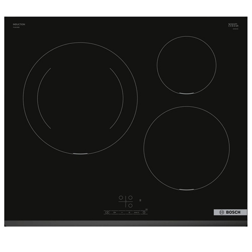 Inducción 3 Zonas 60cm Bosch PIJ631BB5E 1 Zona de 28CM