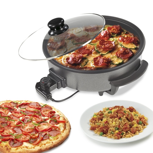 Grill cazuela 1500W 42cm Sogo PIZSS10105 240º - foto 2