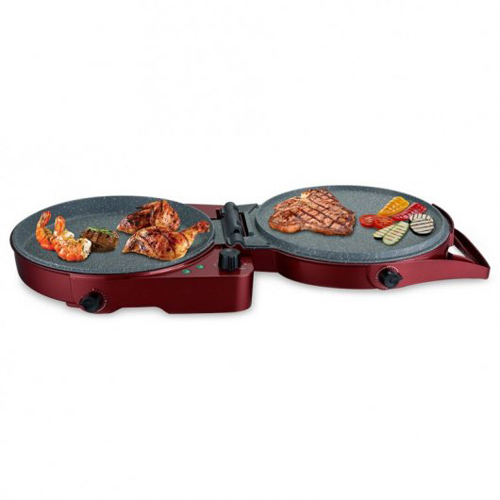 Horno de pizza y barbacoa 180* 1800W Sogo PIZ-SS-10125 rojo - foto 3