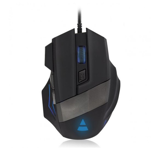 Ratón Ewent PL3300 gaming óptico 3200DPI USB negro