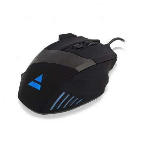Ratón Ewent PL3300 gaming óptico 3200DPI USB negro - foto 2