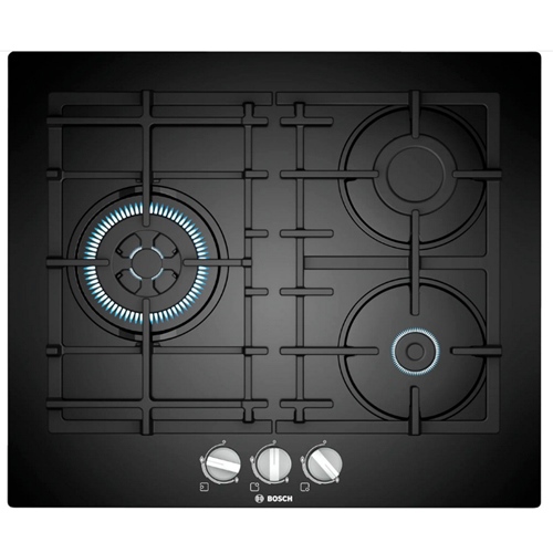 Cristalgas 60cm 3 Fuegos Bosch PNC6B6B90 Gas Natural
