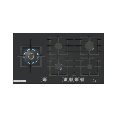 Cristalgas 5 Fuegos 90cm Bosch PRS9A6H40 Natural Negro
