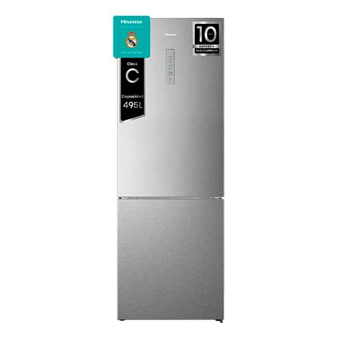 Frigorífico Combi 200x70 Total No Frost Hisense RB645N4BIC Wifi Inox Clase C