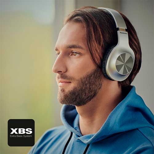 Auriculares Diadema Bluetooth Panasonic RBHX220BDES Plata - foto 3