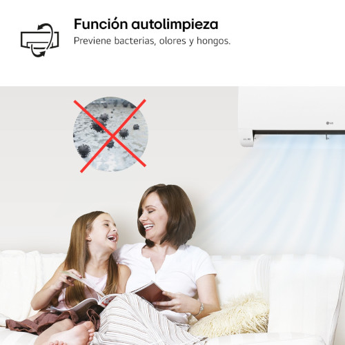 Aire Split 2150F + 2408K LG REPLACE09X Wifi Blanco A++/A+ - foto 3