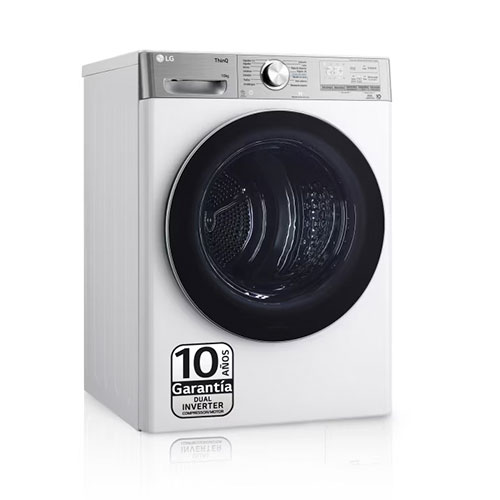 Secadora 10 KG LG RH10V9AV2WR Blanco Clase C