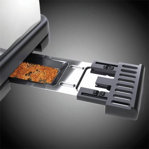 Tostador 1 ranura 1000w Russell Hobbs 21391-56 rojo inox - foto 3
