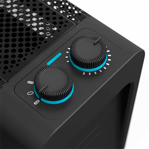 Radiador eléctrico Mica Orbegozo RMB1000 1000W Negro - foto 3