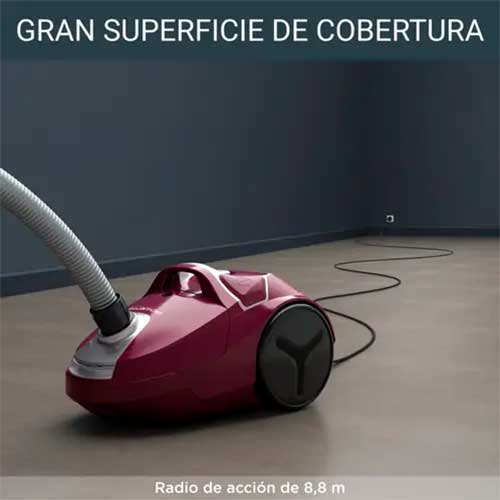 Aspirador con bolsa 750W Rowenta RO3969EA Compact Púrpura - foto 3