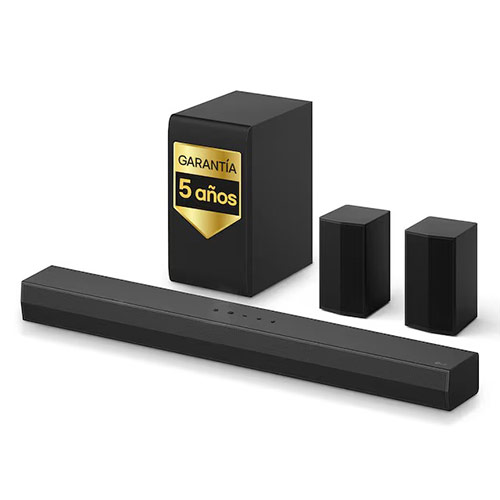 Barra de Sonido 400W LG S40TR Subwoofer Negro