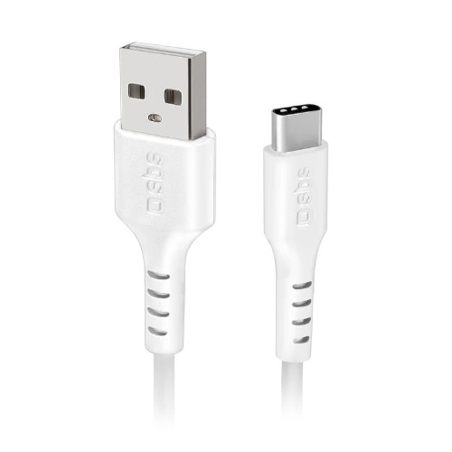 Cable de Datos y Carga USB A  USB-C SBS TECABLEMICRO15W 1,5m Blanco