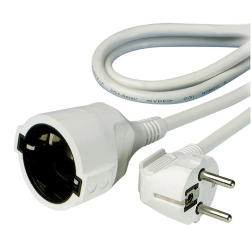 Extensión de Enchufe Schuko VIVANCO VVELEXTLEAD20W
