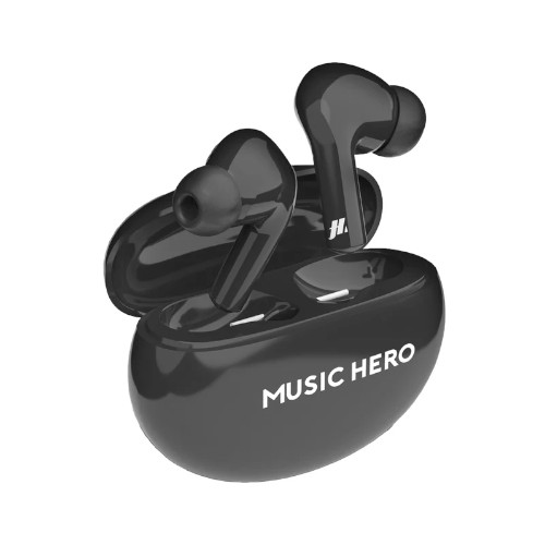 Auriculares Botón Music Hero TWS X-BEAT Bluetooth Negro