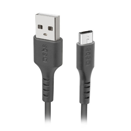 Cable de datos USB 2.0 - Micro USB SBS LTHL200 Negro