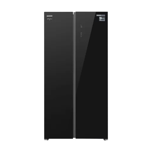 Frigorífico Side by Side 185x92 No Frost Infiniton SBS630A85NEG Negro Clase E