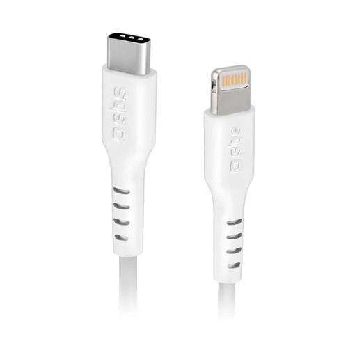 Cable 20W USB-C - Lightning SBS TECABLELIGTC1W 1 Metro Blanco