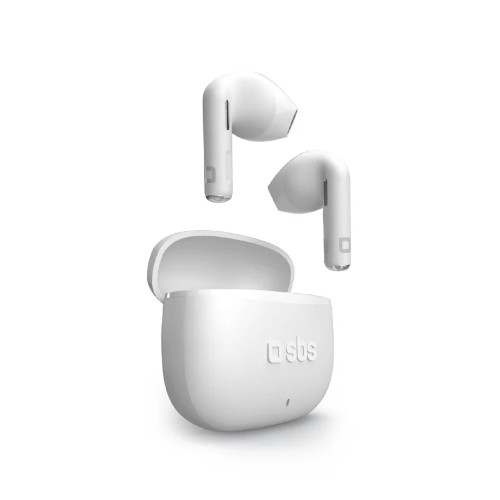 Auriculares TWS GO Pods Bluetooth 5.0 + USB-C SBS TEEARTWSGOPODSW Blanco