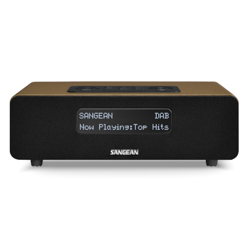 Radio Reloj Snagena DDR36 BTB Bluetooth DAB+ Marrón