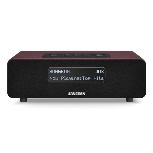 Radio Reloj Snagena DDR36 BTB Bluetooth DAB+ Rojo