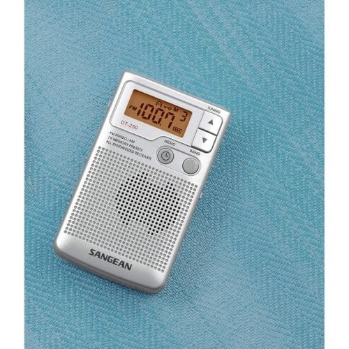 Radio Multifunción Portátil 70mW Sangean DT250S Plata - foto 3