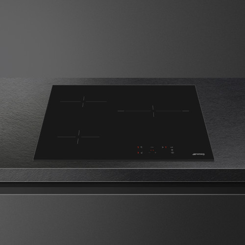 Vitrocerámca 3 Zonas 60cm Smeg SE263TD2 Negra - foto 3