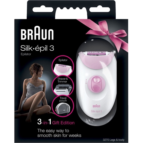 Depiladora Braun Silk-Épil SE3270 Pink - foto 3