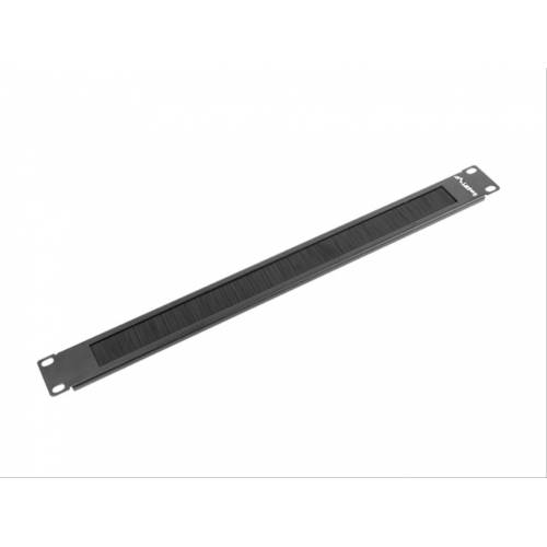 Lanberg AK-1101-B accesorio de bastidor Panel pasacables con cepillo
