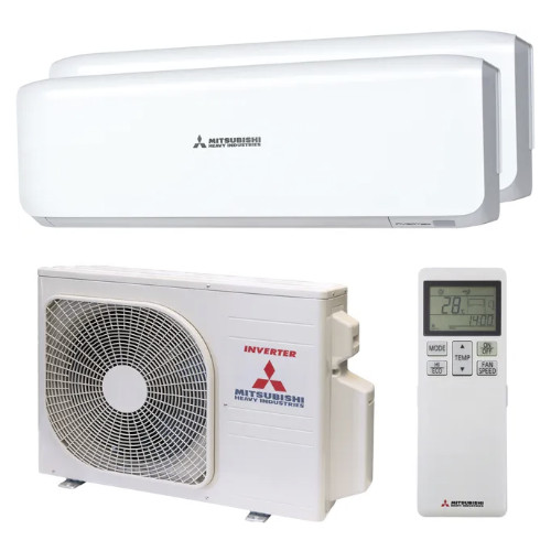 Aire Split 2X1 1720 Frigorías Mitsubischi DXK(M)40ZS01W Wifi Blanco