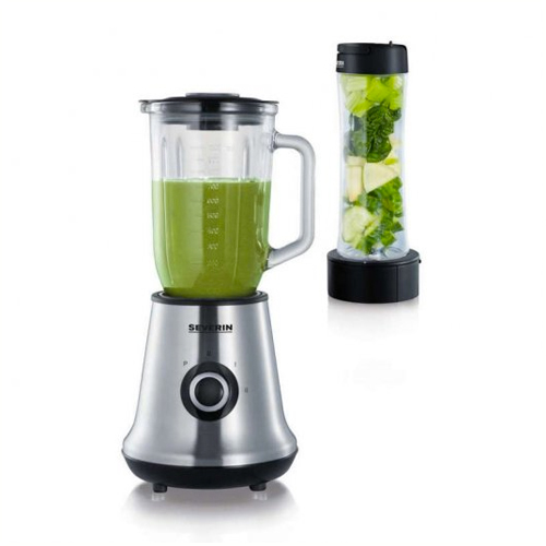 Batidora Vaso 1+0.6L 500W Severin Mix & Go SM3737