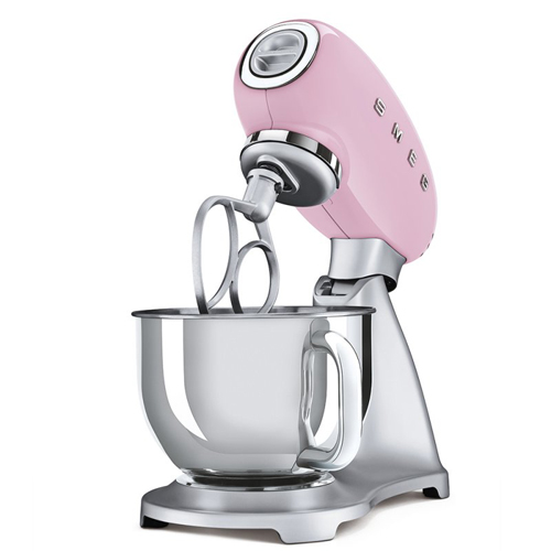 Robot de cocina 800W 10 velocidades SMF02PKEU SMEG Rosa pastel - foto 3