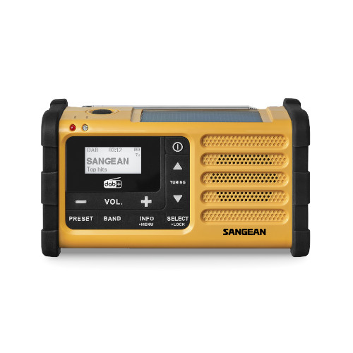 Radio Sangean MMR88 Solar Amarillo