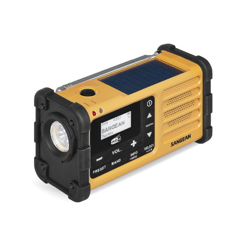 Radio Sangean MMR88 Solar Amarillo - foto 2