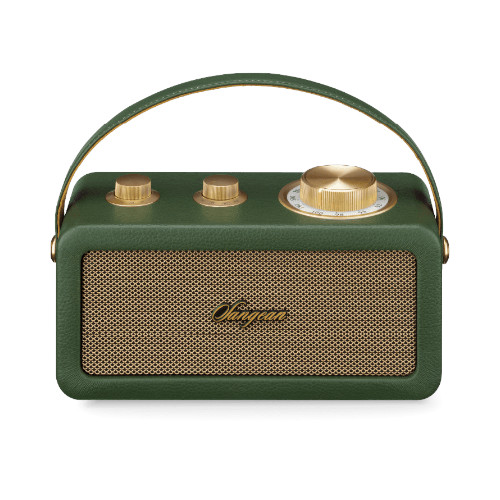 Radio Sangean RA101 Portátil FM Bluetooth TWS AUX Verde Oro