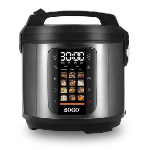 Olla A Presion Multifunción 900W 5L Sogo SS10615 Inox