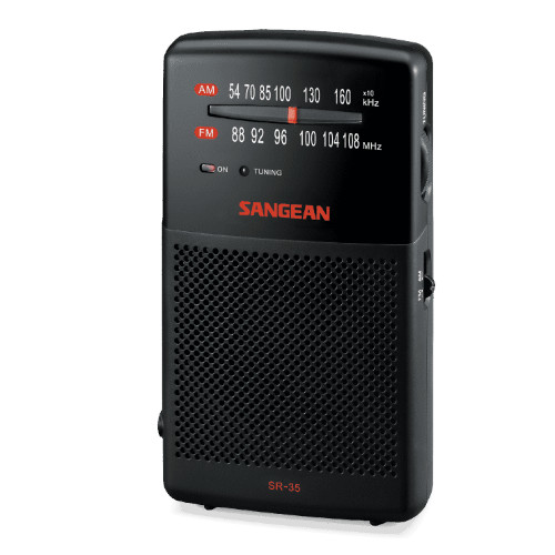 Radio Bolsillo Analógica Sangean SR35 Negro - foto 2