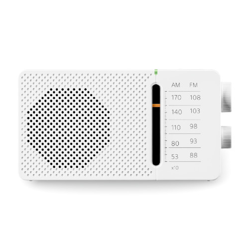 Radio de Bolsillo Analógica Sangean SR-36 Blanco