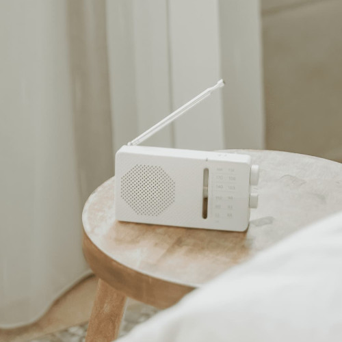 Radio de Bolsillo Analógica Sangean SR-36 Blanco - foto 3