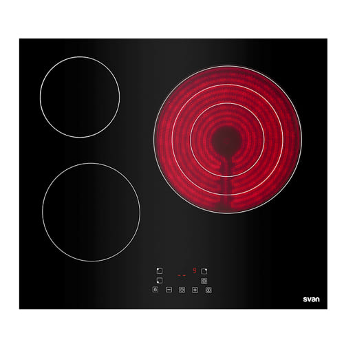Vitrocerámica 3 zonas Svan SVV6374 1z-28cm