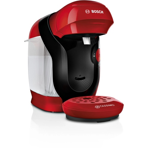 Cafetera Cápsulas Tassimo Stylr Con Cafe Rojo
