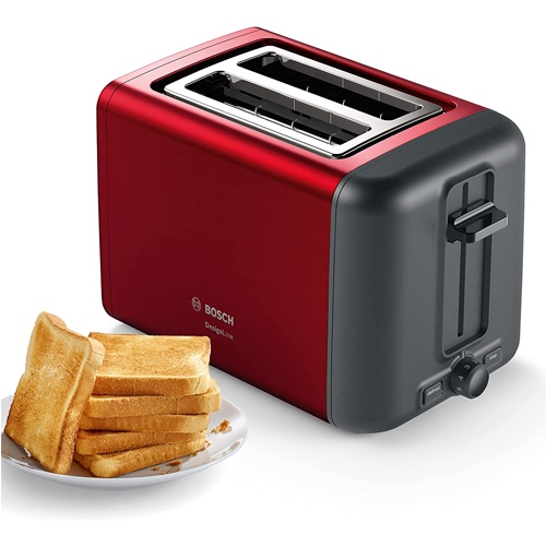 Tostador 2 Ranuras 970w Bosch TAT4P424 2R Rojo - foto 2