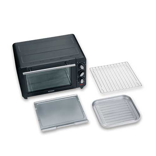 Mini Horno Tostador 14L 1200W Severin TO2042 Negro - foto 3