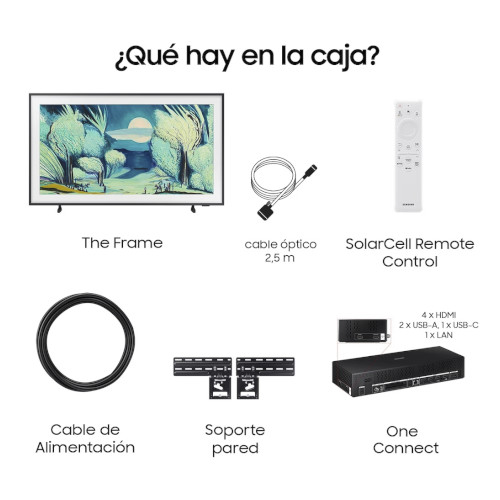 Televisor QLED 50" Samsung TQ50LS03FAUXXC Smart TV The Frame Clase G - foto 2