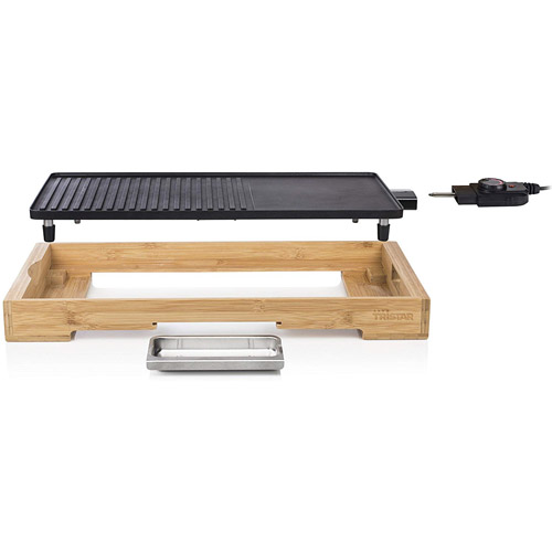 Plancha de asar 2200w Tristar BP2641 bambú 51x25.4 - foto 2